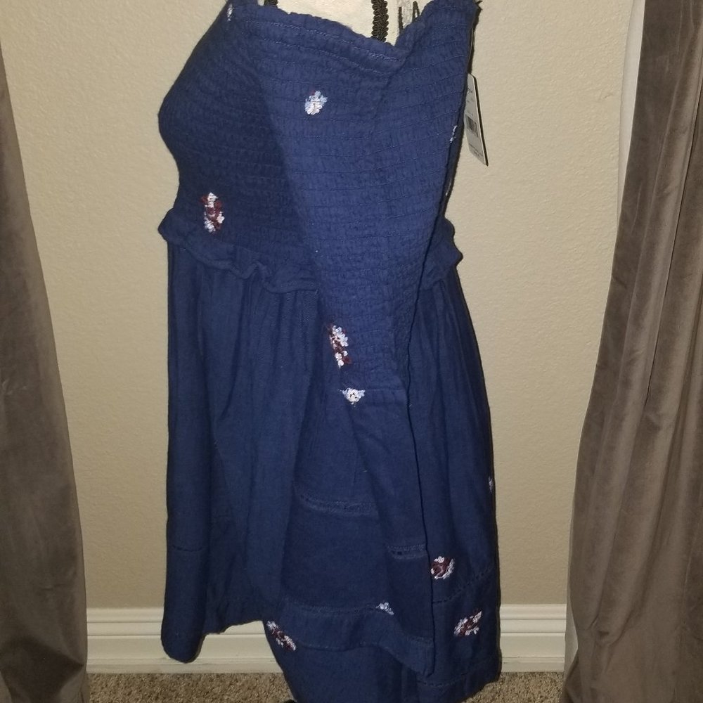 Free People off the Shoulder, Wide Sleeve Mini - Picture 2 of 11